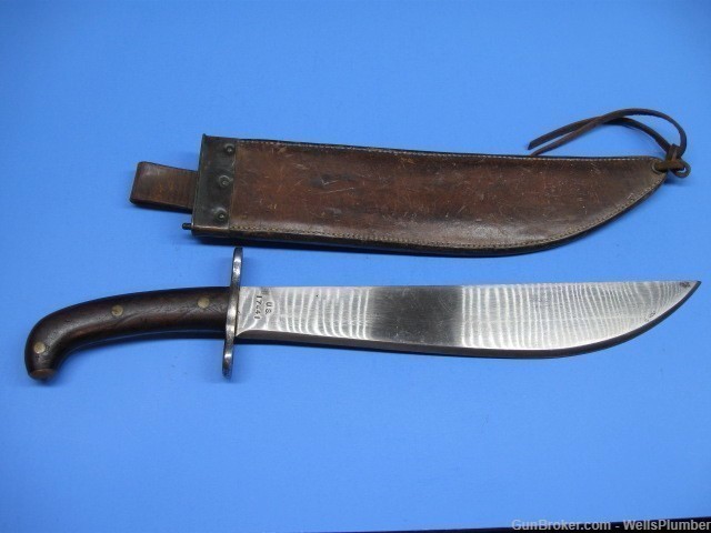 US SPRINGFIELD ARMORY MODEL 1909 BOLO WITH ORIGINAL SCABBARD (DATED 1915)-img-0