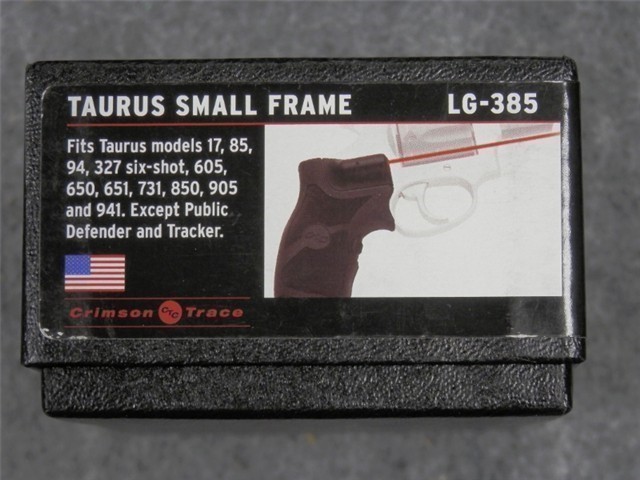 TAURUS 605 CRIMSON TRACE LASER GRIPS LG-385 (NIB)-img-0