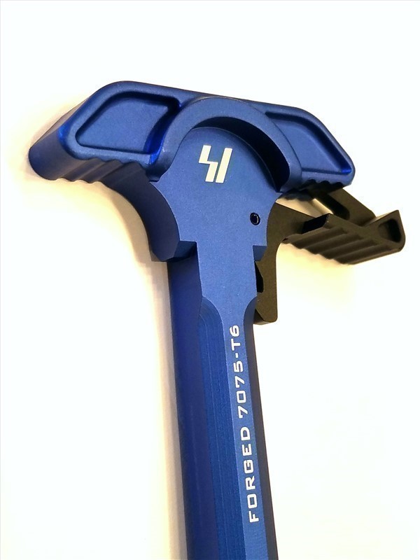 Strike Industries BLUE AR15 Charging Handle Extended Latch SI-ARCH-EL-BLUE-img-1