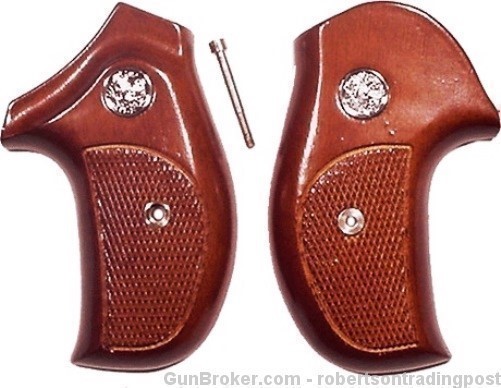 Sile Walnut Combat Grips for S&W J Round Smith & Wesson Banana type sil711-img-5
