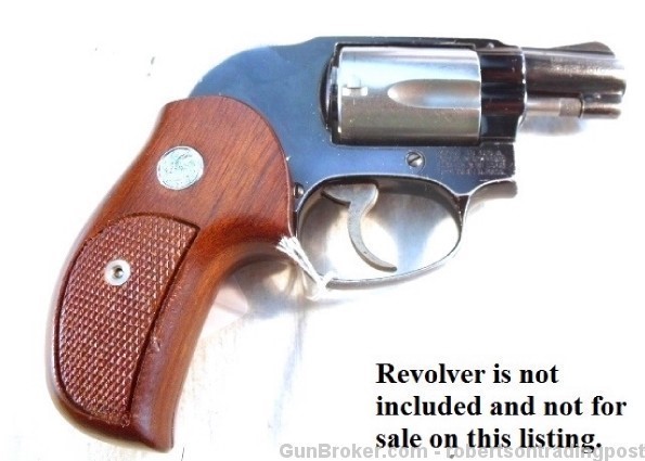 Sile Walnut Combat Grips for S&W J Round Smith & Wesson Banana type sil711-img-9