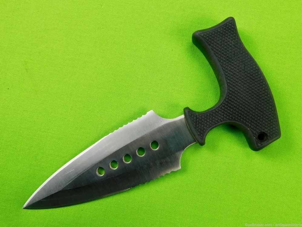 Vintage BlackJack Knives Highland Dirk II Push Dagger Knife w/ Sheath Box-img-1