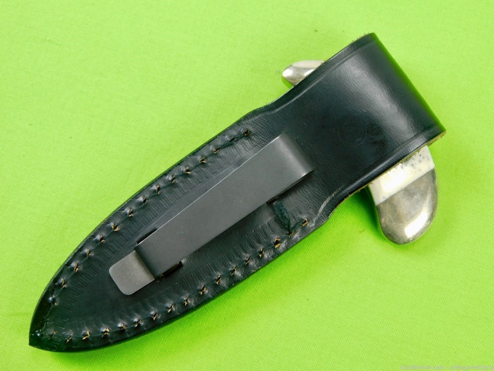 TAYLOR SETO Japan Push Knife Dagger w/ Sheath -img-13