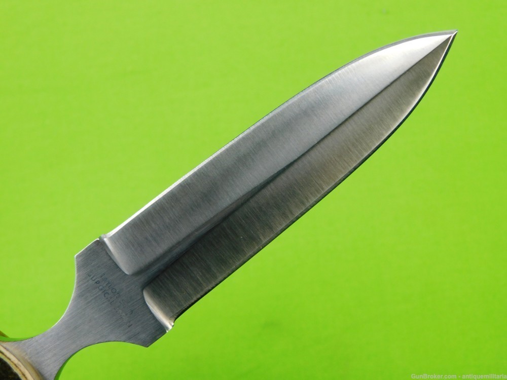 TAYLOR SETO Japan Push Knife Dagger w/ Sheath -img-3