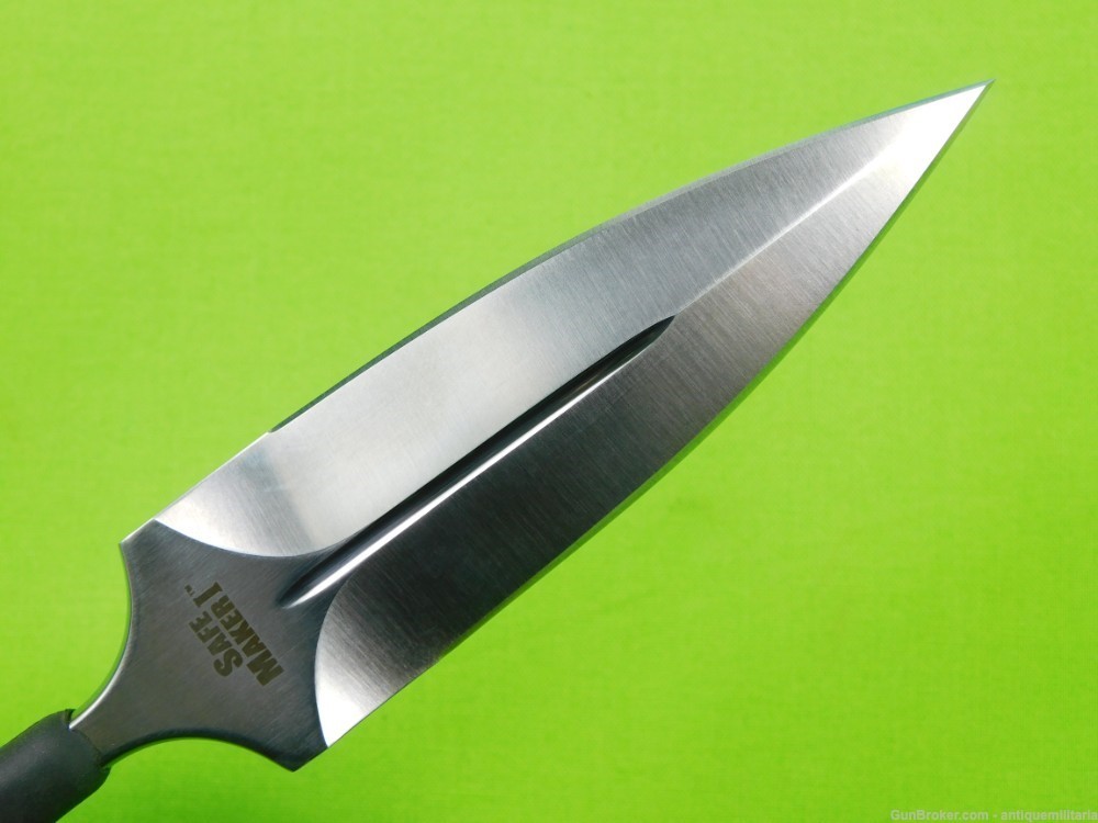 Cold Steel Safe Maker I Push Knife Dagger Japan made with Sheath -img-5