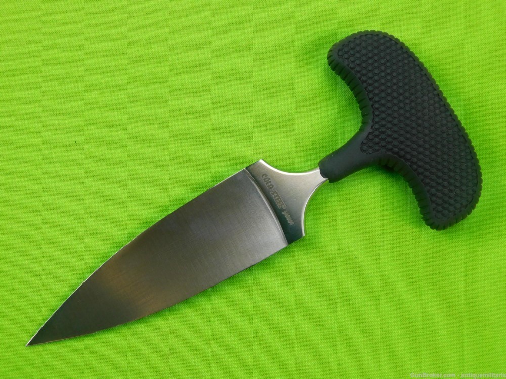 Cold Steel Safe Maker I Push Knife Dagger Japan made with Sheath -img-1