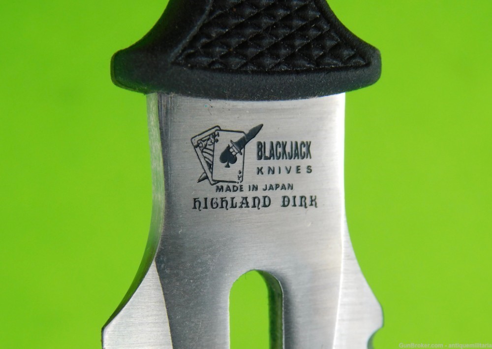 BlackJack Knives Highland Dirk Push Dagger Knife w/ Sheath-img-2