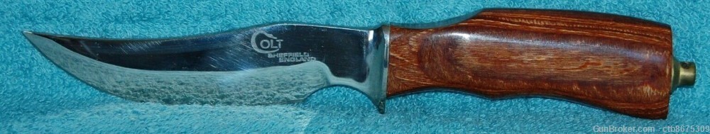 Colt Wilderness Line Shefield Manufacturing U1031 Knife withBox & Sheath-img-3