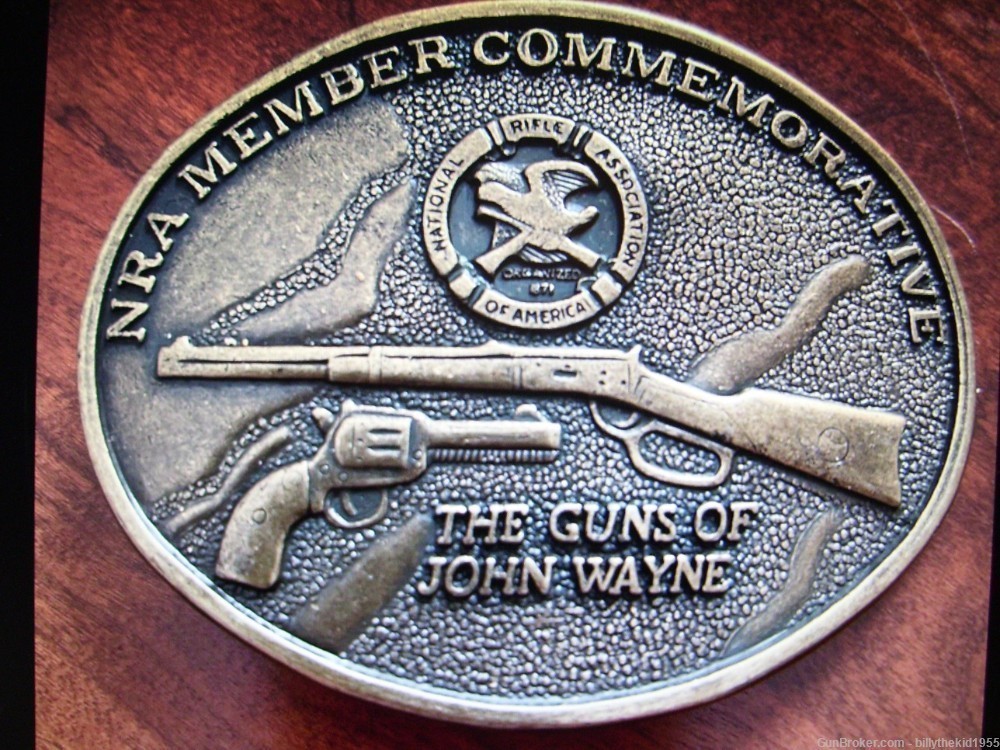 John Wayne N.R.A Buckle-img-2