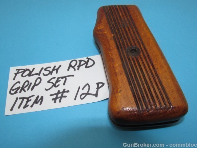POLISH 1950S RPD BELT FED GRIP HAND SELECT DOESNT FIT RPK OR PKM-img-0
