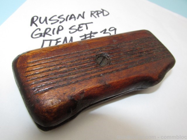 RUSSIAN 1950S RPD BELT FED GRIP LIKE NEW HAND SELECT-img-1