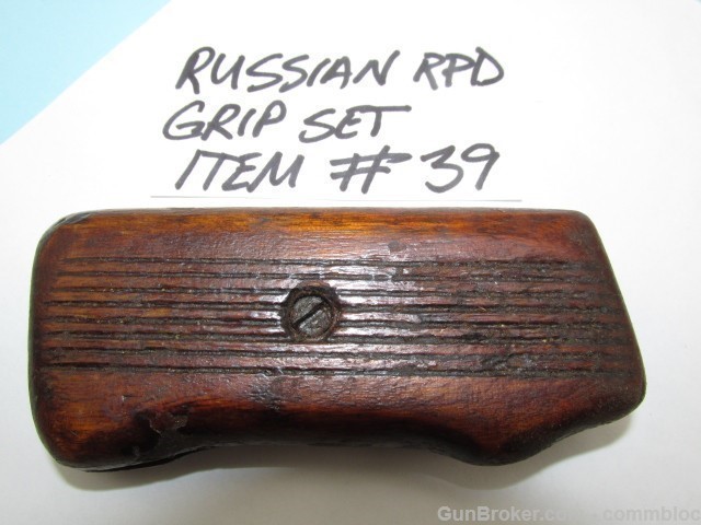 RUSSIAN 1950S RPD BELT FED GRIP LIKE NEW HAND SELECT-img-0