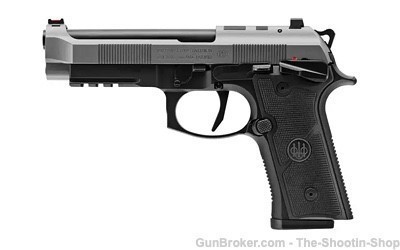 Beretta Model 92XI Pistol 2-Tone 9MM 10RD 92 XI SAO Optic Ready OR 4.7" NEW-img-1
