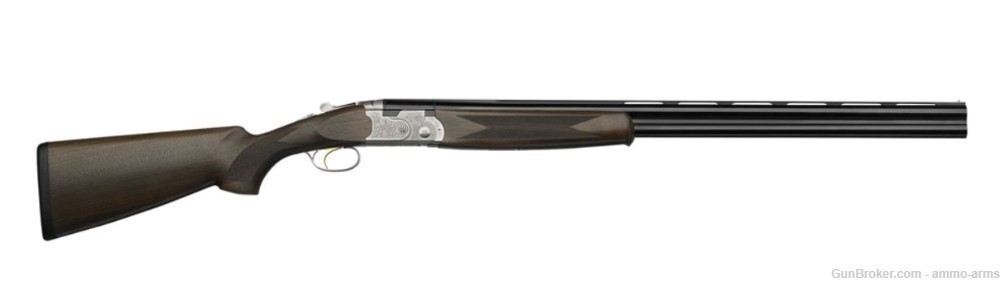 Beretta New 686 Silver Pigeon I .410 Gauge 26" Nickel Walnut J686FN6-img-1
