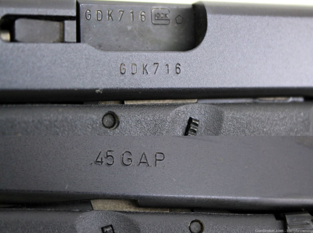 Glock 37 45 GAP rare Exc Cond-img-3