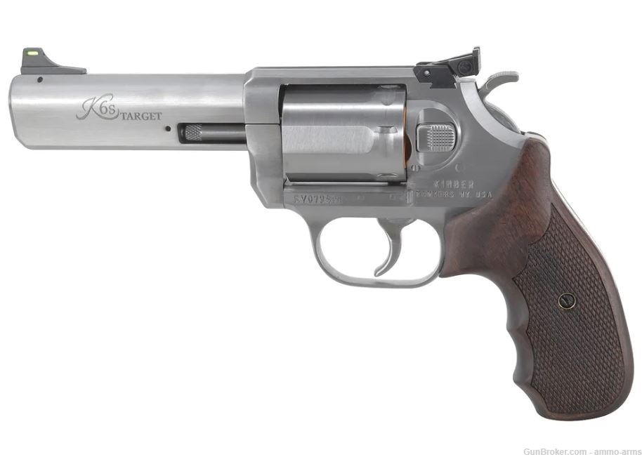 Kimber K6s DASA Target GFO CA Approved .357 Magnum 4" SS 6 Rds 3400032CA-img-2