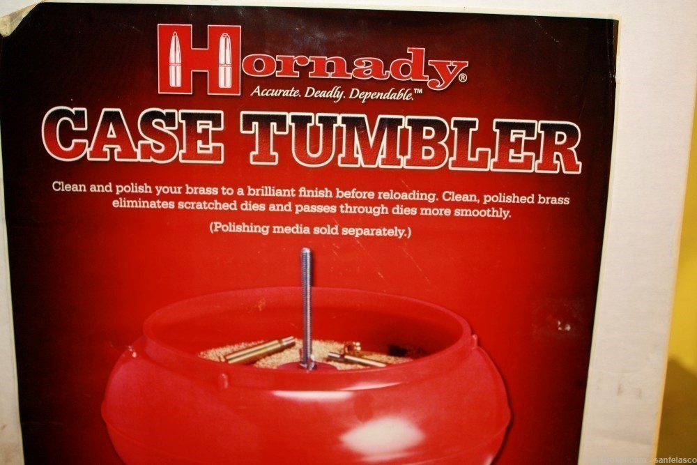 Hornady case tumbler, model 50200, NEW IN BOX-img-1