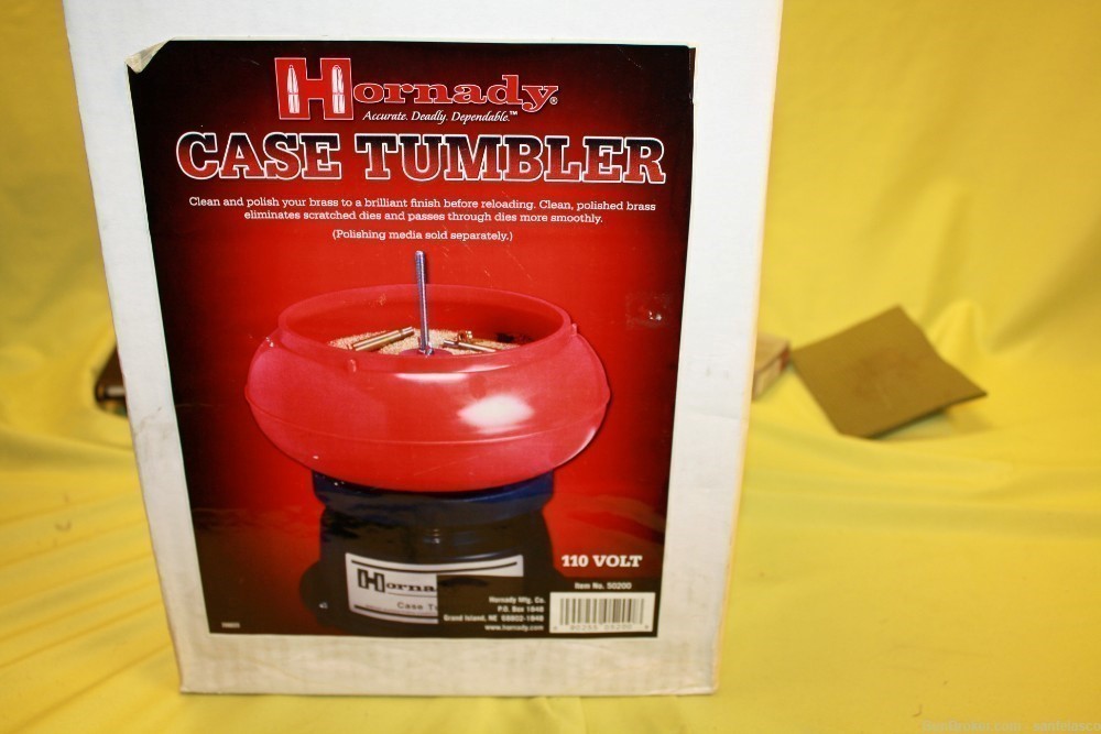 Hornady case tumbler, model 50200, NEW IN BOX-img-0