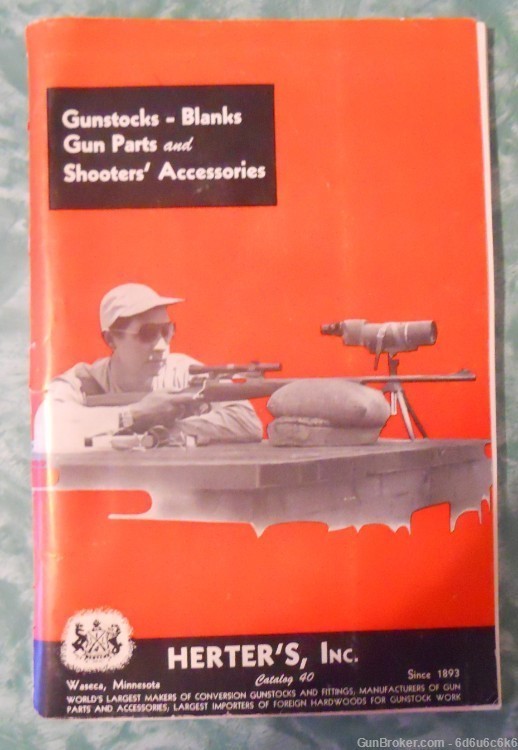 HERTERS - #40 Gunstocks - Blanks - Gun Parts - 1951-img-0