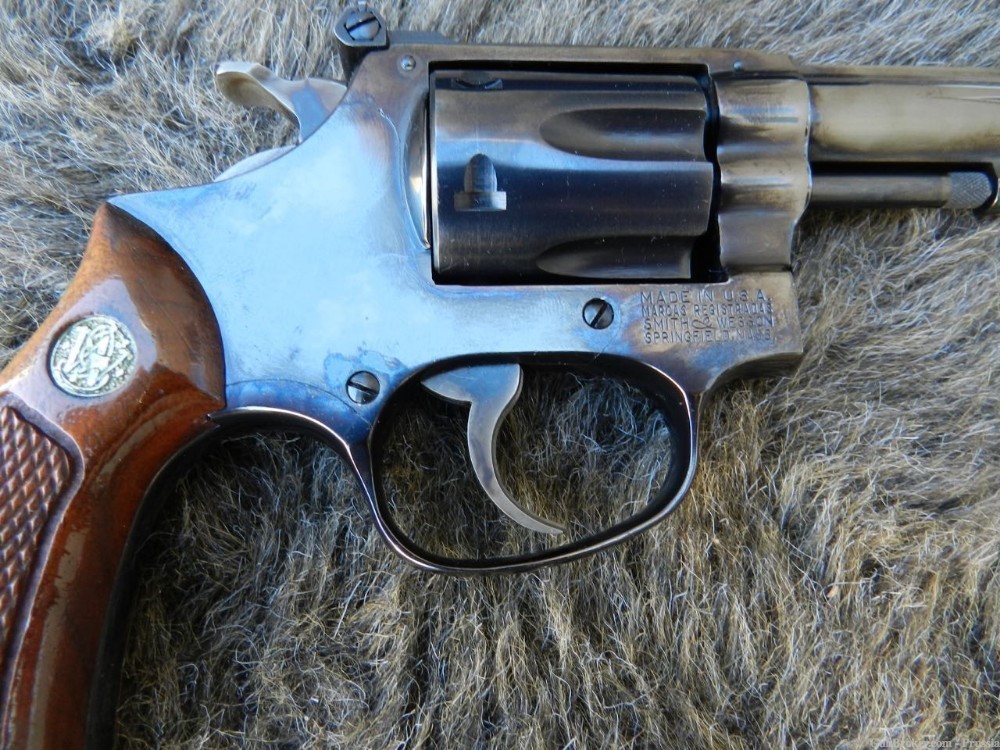 Smith & Wesson Model 35-1 22 Cal 6" Blue NIB-img-6