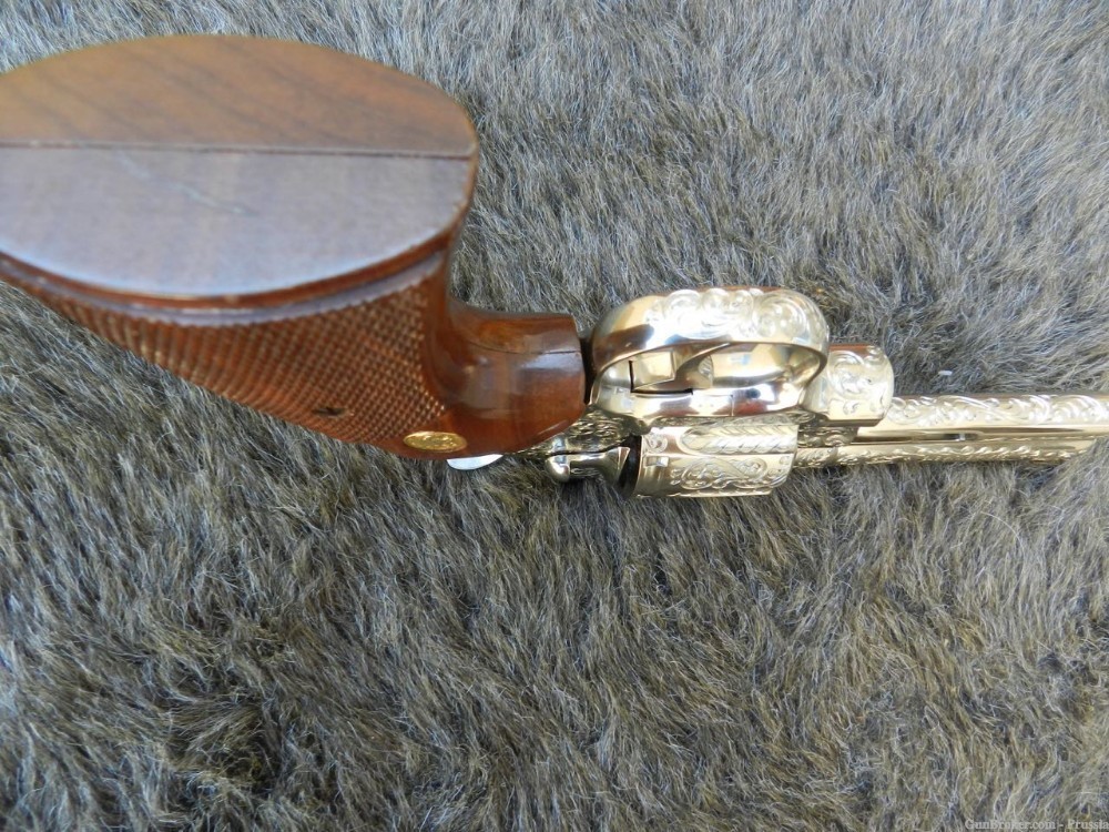 Colt Python 357 Magnum 4" Nickel D Factory Engraved NIB-img-9