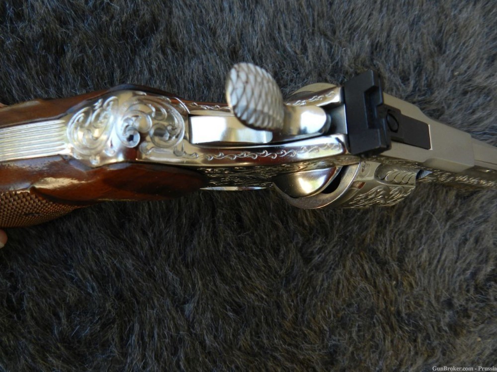 Colt Python 357 Magnum 4" Nickel D Factory Engraved NIB-img-5