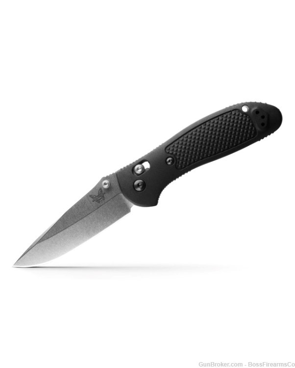 Benchmade Griptilian Black Grivory Drop-Point Folding Knife 551-S30V-img-0