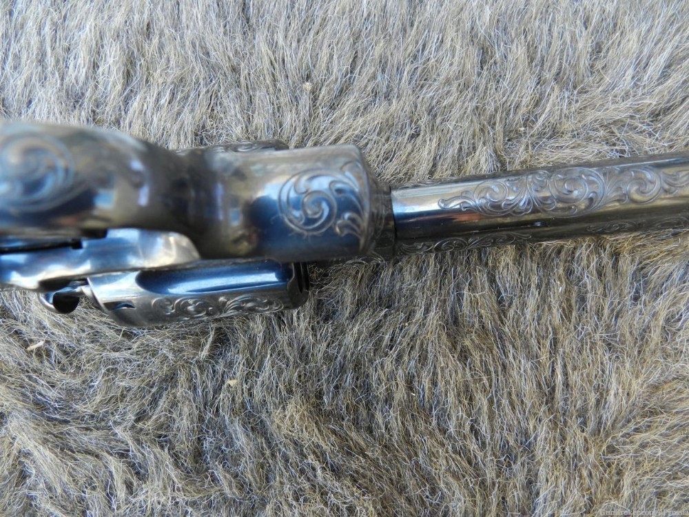 Colt Python 357 Magnum 4" Blue C Factory Engraved NIB-img-6