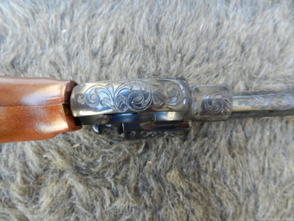 Colt Python 357 Magnum 4" Blue C Factory Engraved NIB-img-9