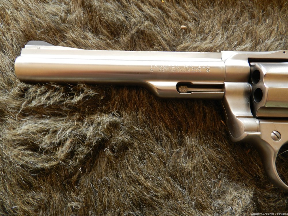 Colt Trooper MK III 357 Mag 6" BSS FACTORY ARCHIVE GUN-img-10