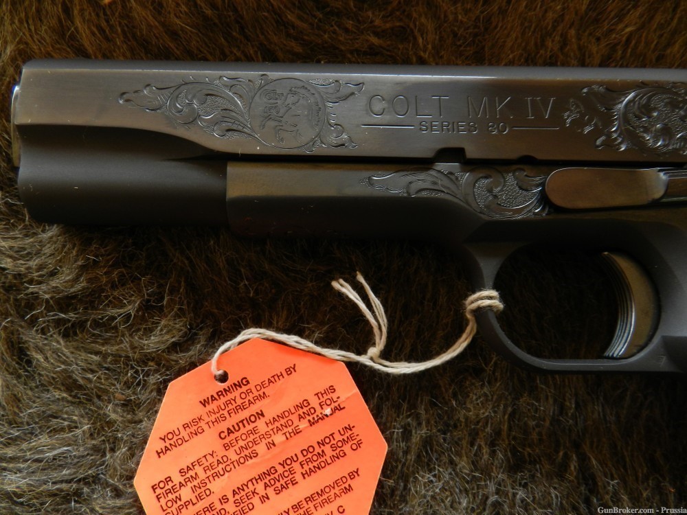 Colt Government Model Series 80 Engraving Sampler NIB-img-8