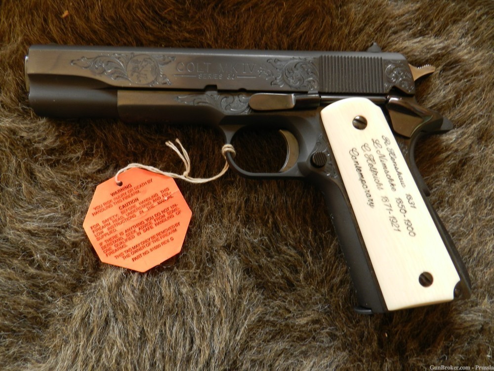 Colt Government Model Series 80 Engraving Sampler NIB-img-7
