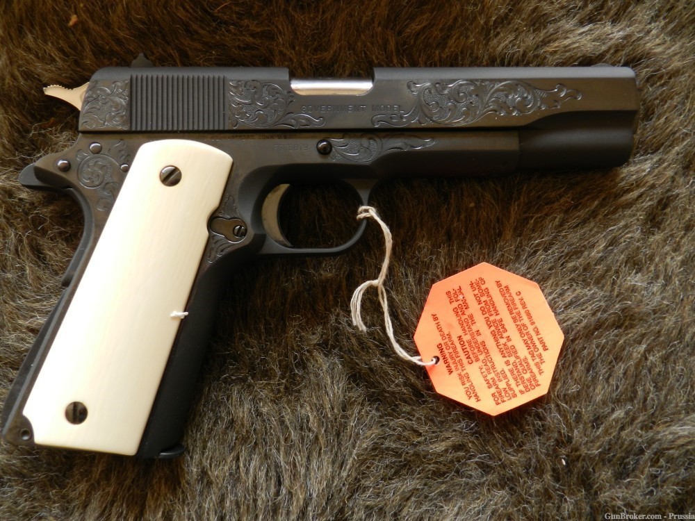 Colt Government Model Series 80 Engraving Sampler NIB-img-17