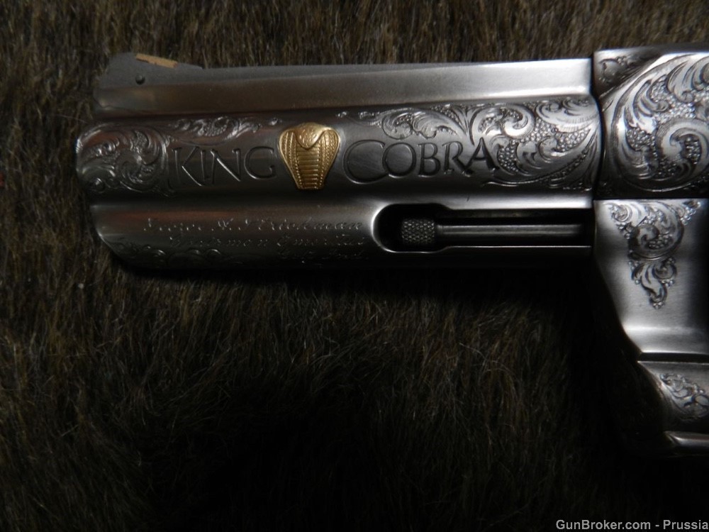 INCREDIBLE Colt King Cobra AAWhite Engraved New-img-17