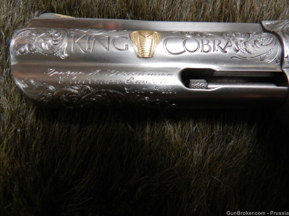 INCREDIBLE Colt King Cobra AAWhite Engraved New-img-20