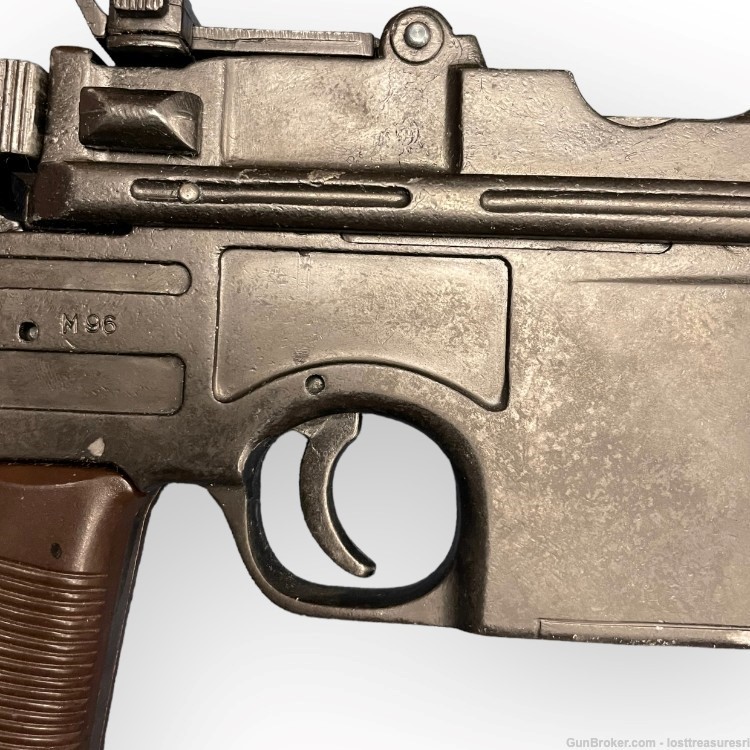 Denix 1896 Mauser Broomhandle C96 Non-firing Replica Pistol-img-7