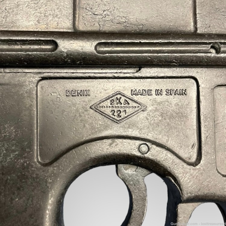 Denix 1896 Mauser Broomhandle C96 Non-firing Replica Pistol-img-1