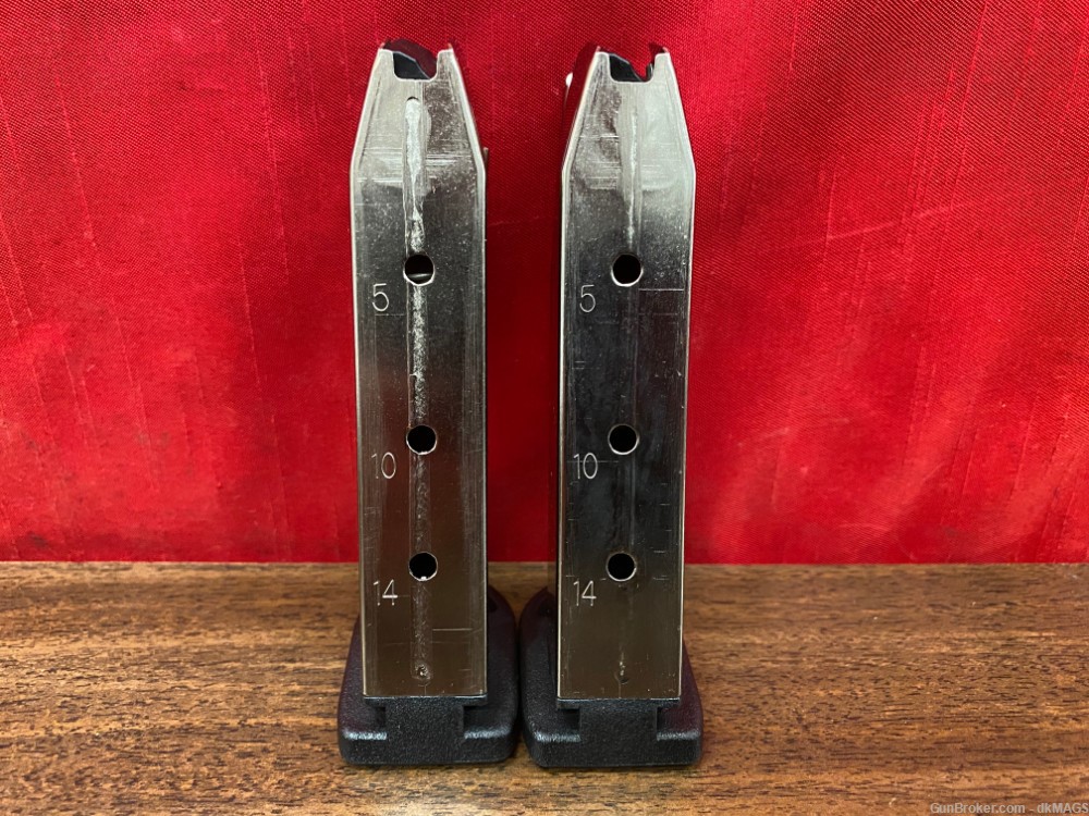 2 FNP-40 .40 14rd Magazines Mags Clips with Fobus Dual Mag Pouch-img-13