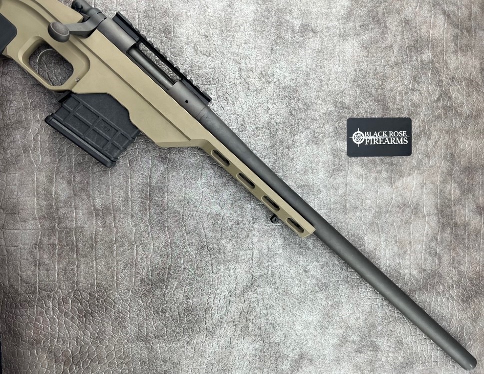 Remington 700 .308 Win Bolt-Action Rifle / MDT LSS Chassis/FDE Magpul Stock-img-4