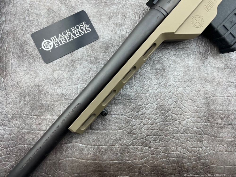 Remington 700 .308 Win Bolt-Action Rifle / MDT LSS Chassis/FDE Magpul Stock-img-1