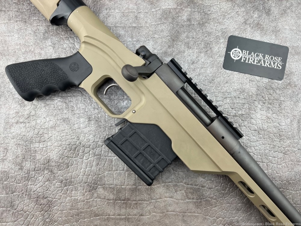 Remington 700 .308 Win Bolt-Action Rifle / MDT LSS Chassis/FDE Magpul Stock-img-7