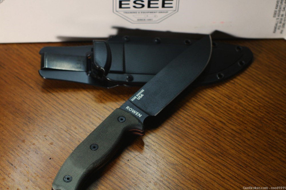ESSE 6 Fixed Blade Knife plain edge 11.75 inch 100% Warranty NEW-img-0