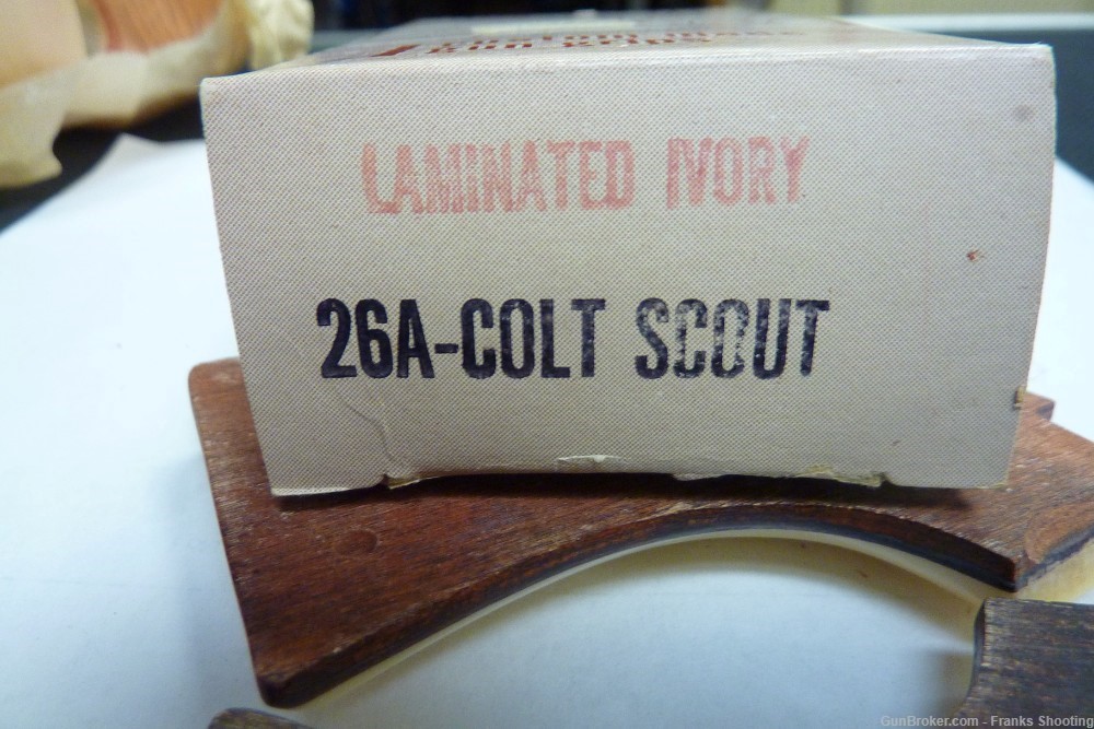 COLT SCOUT LAMINATED IVORY GRIPS-img-5