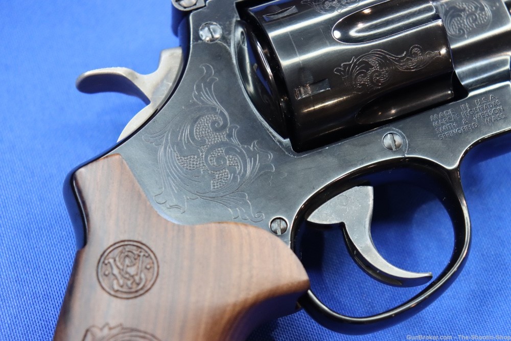 Smith & Wesson Model 29 Deluxe Revolver 44MAG ENGRAVED S&W 44 Mag 4" Blued-img-6