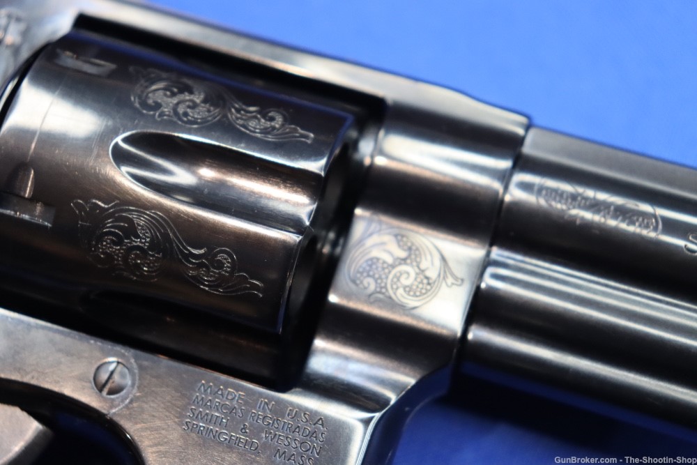 Smith & Wesson Model 29 Deluxe Revolver 44MAG ENGRAVED S&W 44 Mag 4" Blued-img-13