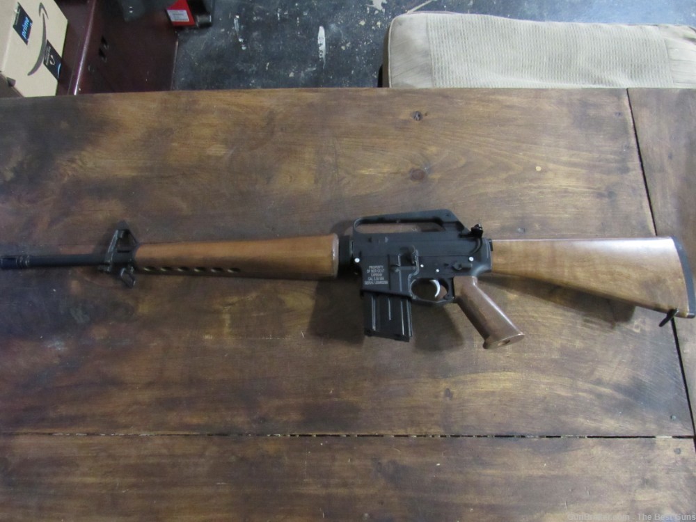 SIGWO Arms Custom Fallout New Vegas NCR Service Rifle Wood Furniture AR-15-img-0
