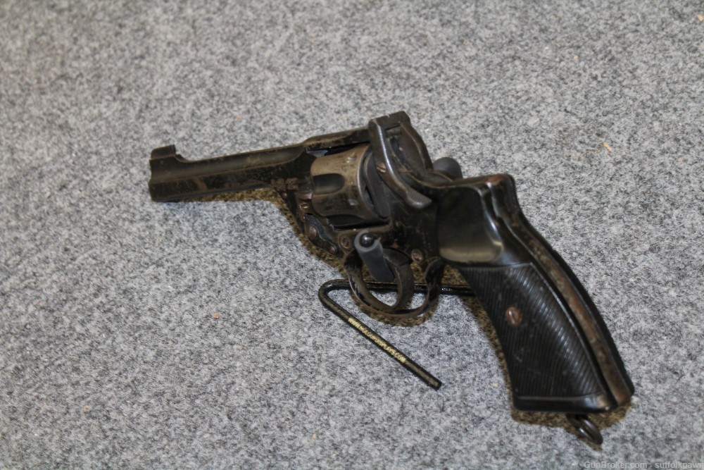 Enfield No. 2 MK I Revolver Pistol .38 S&W Short 6 Round Cylinder (Used)-img-4