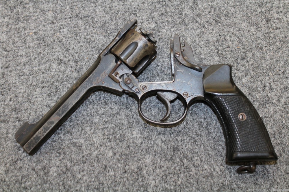 Enfield No. 2 MK I Revolver Pistol .38 S&W Short 6 Round Cylinder (Used)-img-3