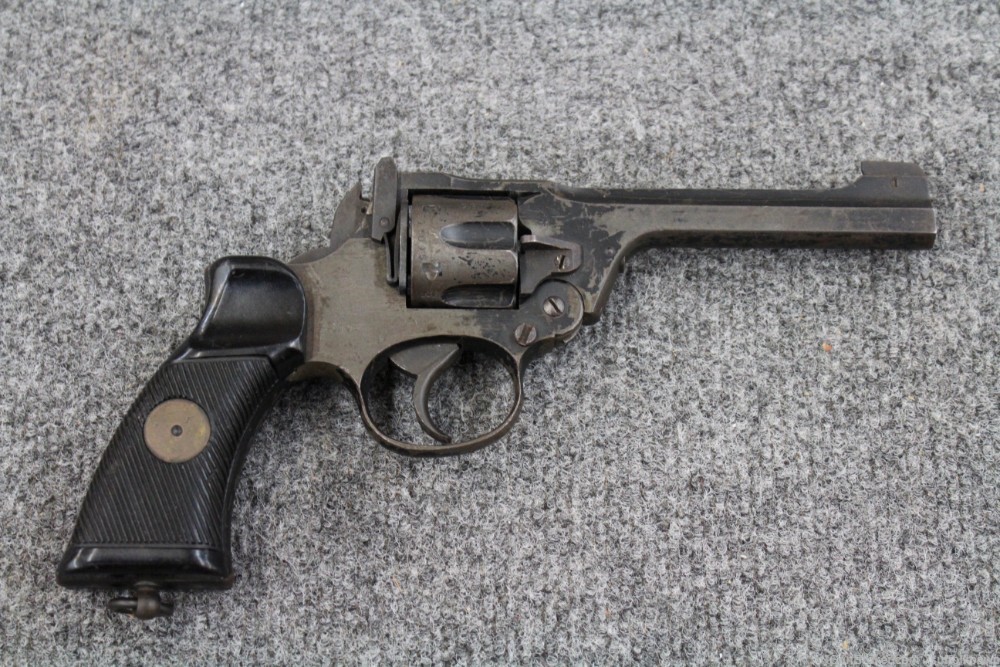 Enfield No. 2 MK I Revolver Pistol .38 S&W Short 6 Round Cylinder (Used)-img-1