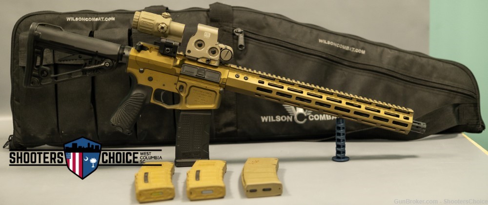 Wilson Combat WC-15 Recon Tactical 5.56 Bronze w/ EoTech & Magnifier       -img-0